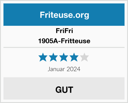 FriFri 1905A-Fritteuse Test