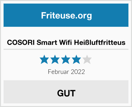  COSORI Smart Wifi Heißluftfritteus Test