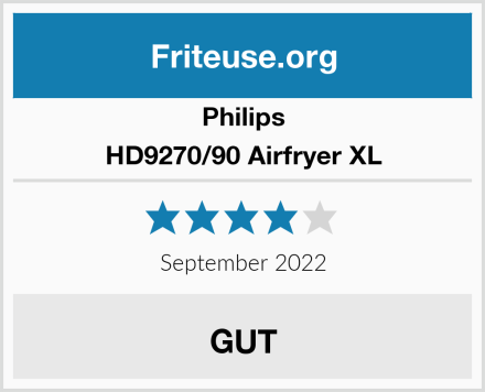 Philips HD9270/90 Airfryer XL Test