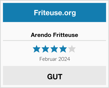  Arendo Fritteuse Test