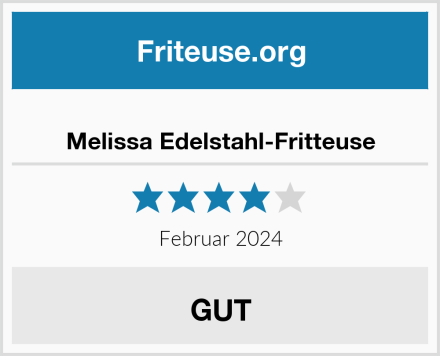  Melissa Edelstahl-Fritteuse Test